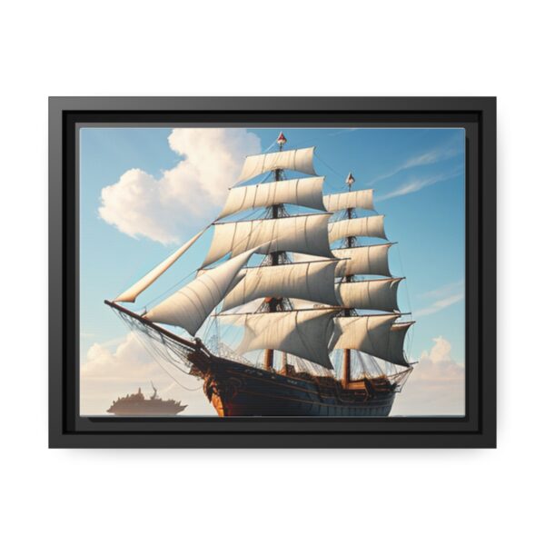 Digital “Full Sail” Matte Canvas Print Artwork Art prints