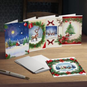 Greeting Cards “Watercolor Christmas 1” Cards/Stationery Blank greeting cards