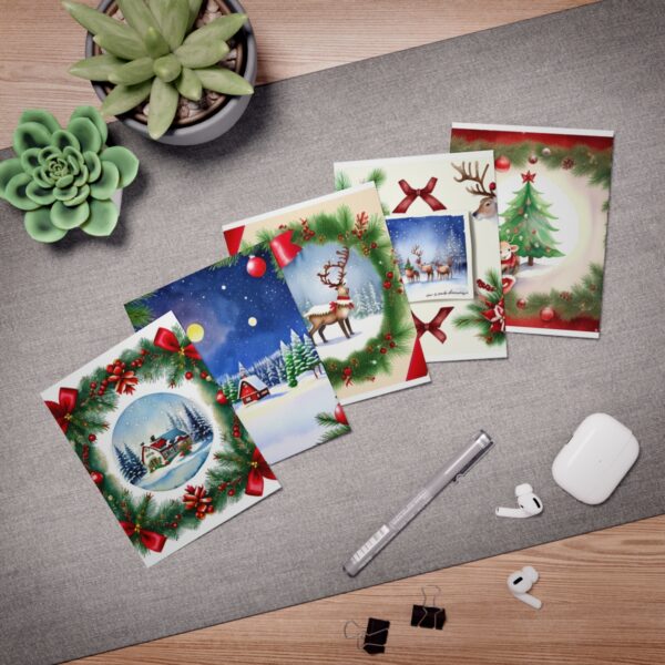 Greeting Cards “Watercolor Christmas 1” Cards/Stationery Blank greeting cards 5