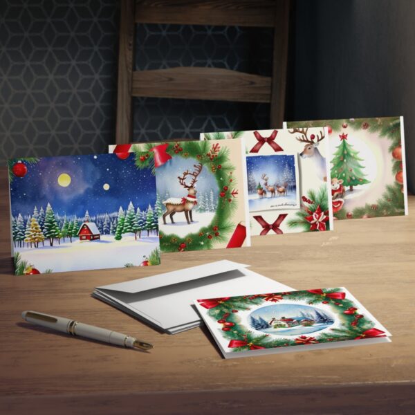 Greeting Cards “Watercolor Christmas 1” Cards/Stationery Blank greeting cards 10