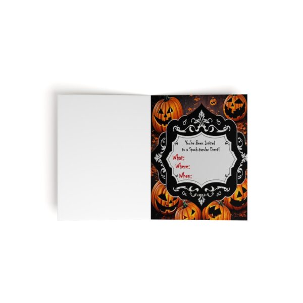 Greeting cards “Spook-Tacular Invitation” Cards/Stationery cards 8