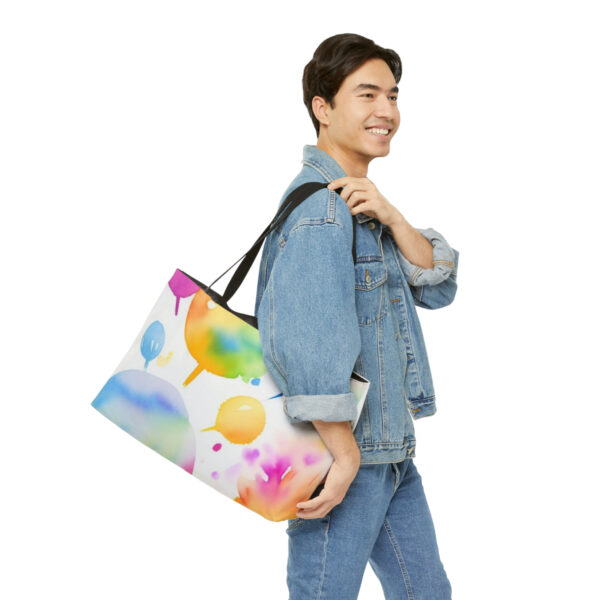 Color Splash Weekender Tote Bag Bags/Backpacks 6