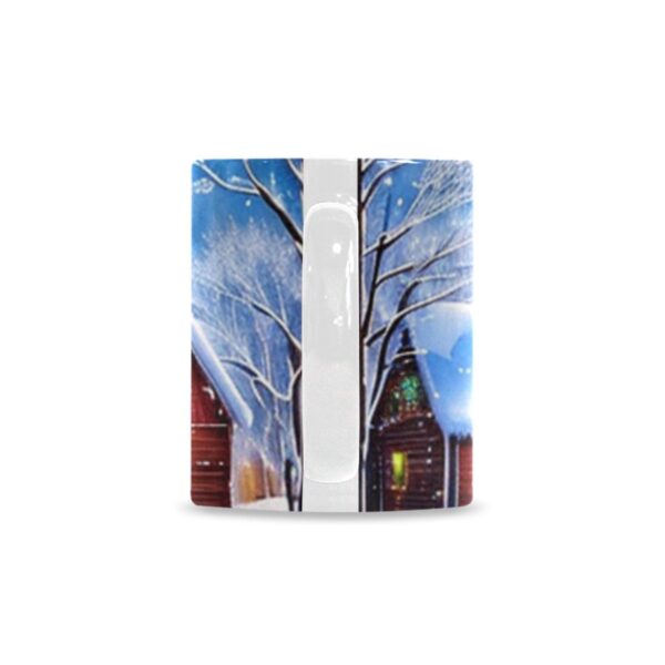 Ceramic Mug – 11 oz White –  Home For The Holidays Drinkware Artistic Coffee Cups 2