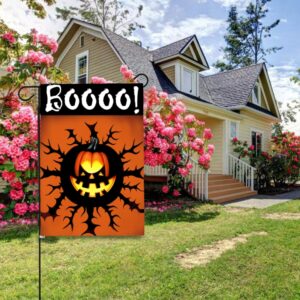 Linen Garden Flag Banner – Halloween
– Boo 12″x18″ Garden Banner Flags Decorative Yard