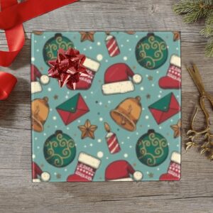 Wrapping
Paper Gift Wrap – Vintage Christmas – 1, 2, 3, 4 or 5 Rolls Gifts/Party/Celebration Birthdays