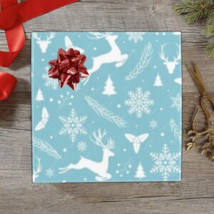 Wrapping
Paper Gift Wrap – Blue Reindeer – 1, 2, 3, 4 or 5 Rolls Gifts/Party/Celebration Birthdays