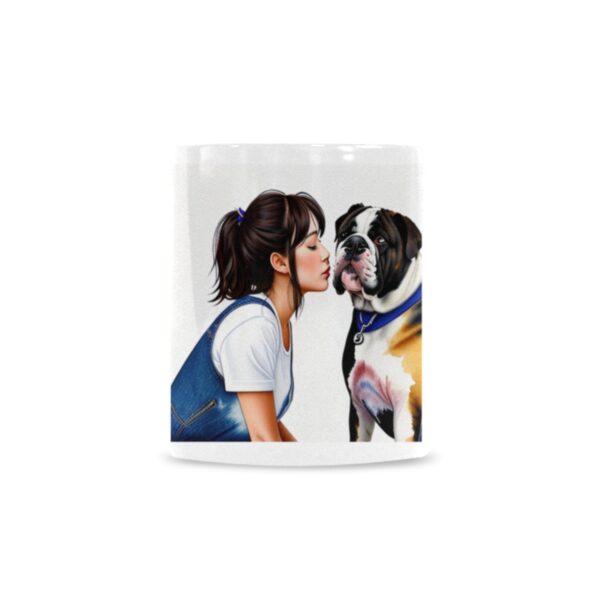 Ceramic Mug – 11 oz White –  Puppy Love Drinkware Artistic Coffee Cups 6