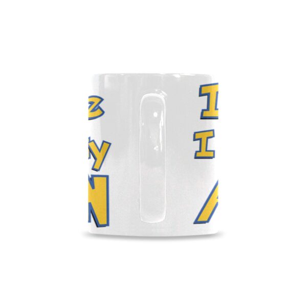 Ceramic Mug – 11 oz White – Attention Drinkware Artistic Coffee Cups 3