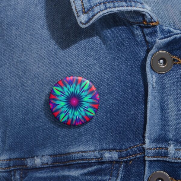 Custom “Pulse Psyche” Pin Buttons Gifts/Party/Celebration Bespoke Buttons 4