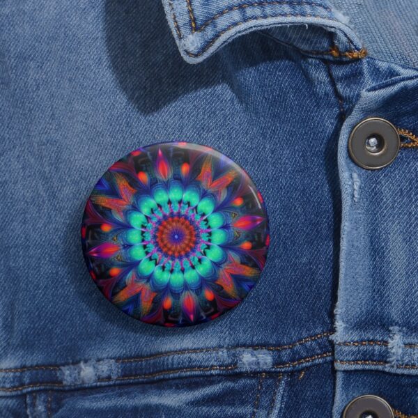 Custom “Color Psyche” Pin Buttons Gifts/Party/Celebration Bespoke Buttons 6