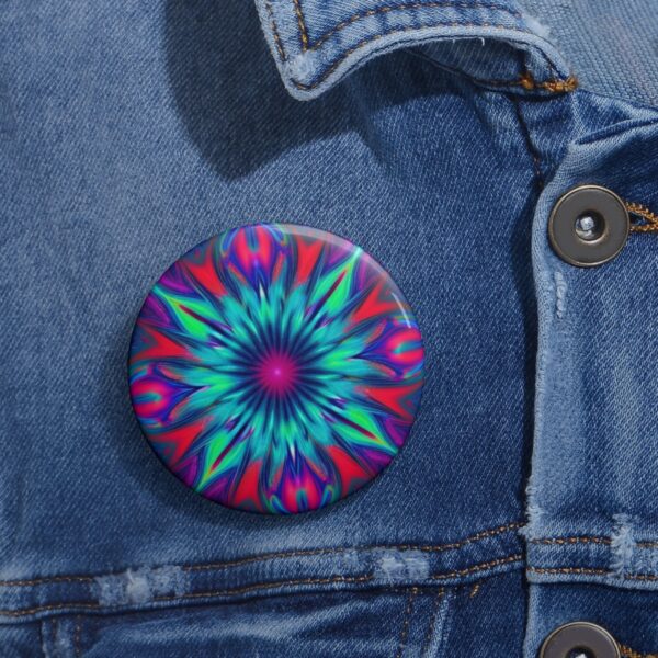 Custom “Pulse Psyche” Pin Buttons Gifts/Party/Celebration Bespoke Buttons 6