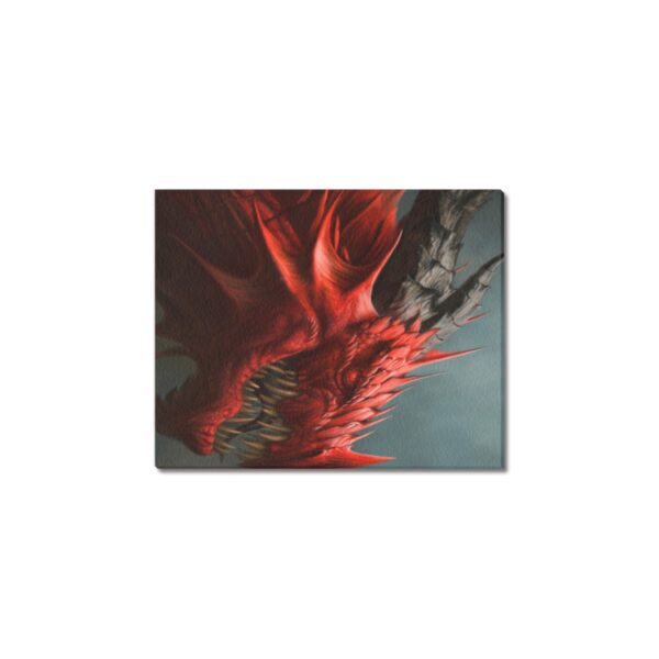 Canvas Prints Wall Art Print Decor – Framed Canvas Print 8×10 inch – Red Dragon 8" x 10" Artistic Wall Hangings 2