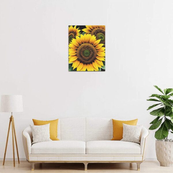 Canvas Prints Wall Art Print Decor – Framed Canvas Print 8×10 inch – Burst of Sun 8" x 10" Artistic Wall Hangings 4