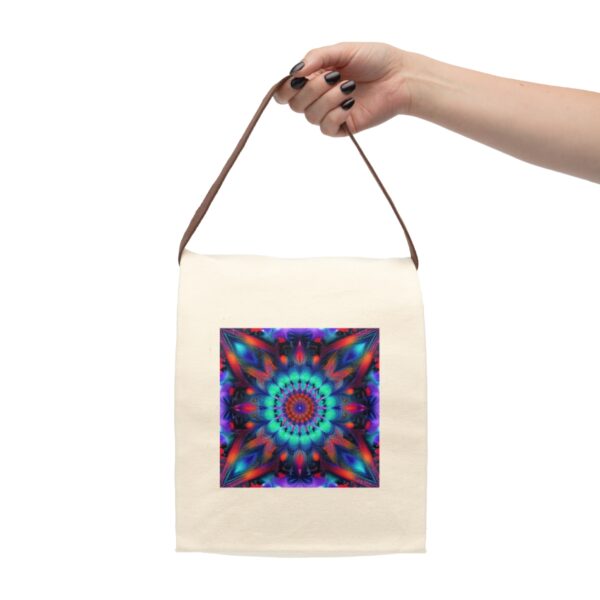 Canvas “Color Psyche” Lunch Bag With Strap Bags/Backpacks backpack 5