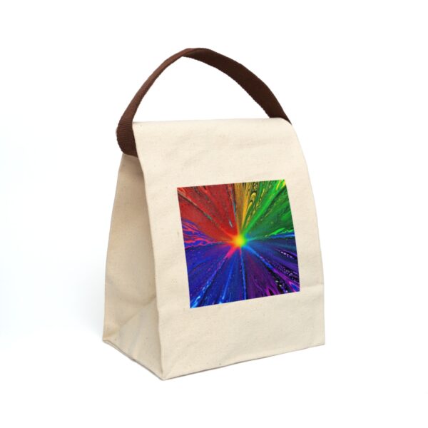 Canvas Lunch Bag “Liquid Star” Reusable Eco-Friendly With Strap Bags/Backpacks Canvas Lunch Tote