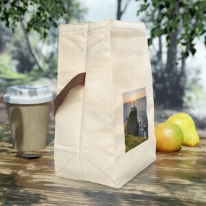 Canvas “Lighthouse” Lunch Bag With Strap Bags/Backpacks backpack