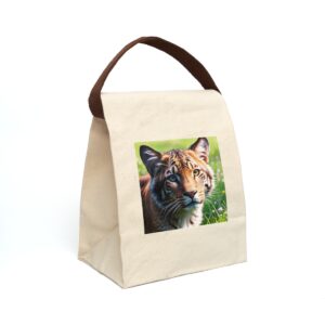 Canvas “Le Tigre” Lunch Bag With Strap Bags/Backpacks backpack