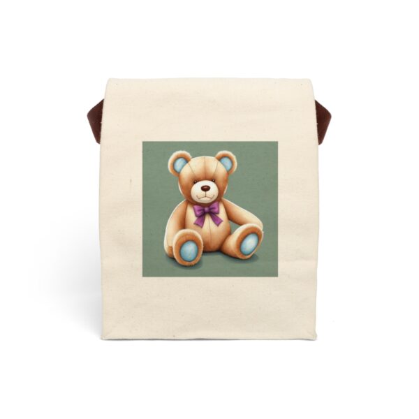 Canvas Lunch Bag “Beary Good” Reusable Eco-Friendly With Strap Bags/Backpacks Canvas Lunch Tote 2