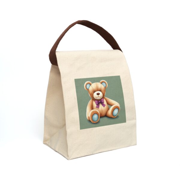 Canvas Lunch Bag “Beary Good” Reusable Eco-Friendly With Strap Bags/Backpacks Canvas Lunch Tote 3