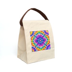 Canvas “Tie Dye” Lunch Bag With Strap Bags/Backpacks backpack
