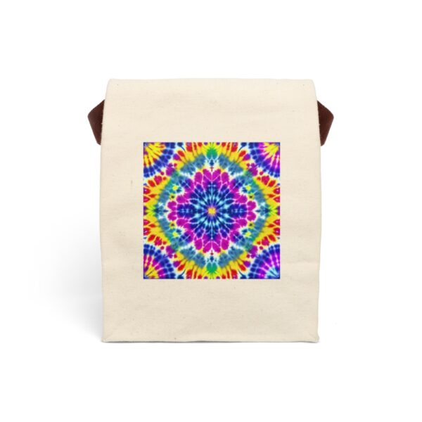 Canvas Lunch Bag “Tie Dye” Reusable Eco-Friendly With Strap Bags/Backpacks Canvas Lunch Tote 2