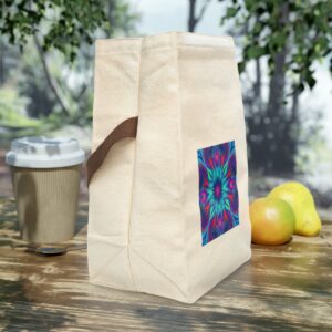 Canvas “Pulse Psyche” Lunch Bag With Strap Bags/Backpacks backpack