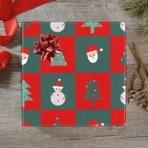 Wrapping
Paper Gift Wrap – Plaid Santa – 1, 2, 3, 4 or 5 Rolls Gifts/Party/Celebration Birthdays