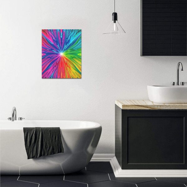 Canvas Prints Wall Art Print Decor – Framed Canvas Print 8×10 inch – Fluid Psyche 8" x 10" Artistic Wall Hangings 5