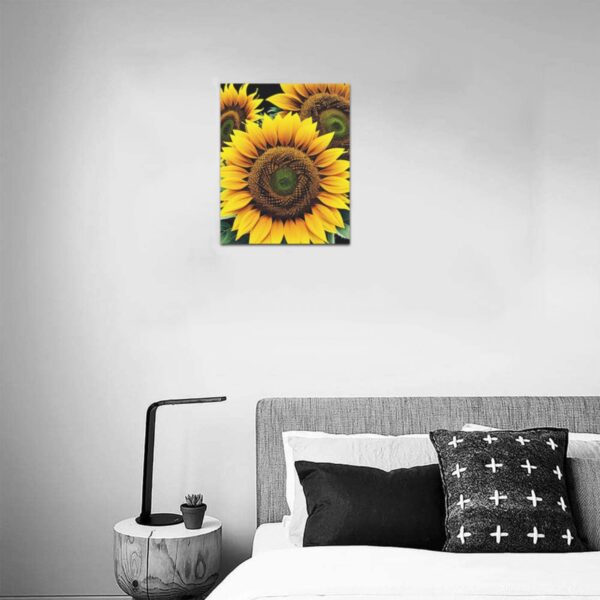 Canvas Prints Wall Art Print Decor – Framed Canvas Print 8×10 inch – Burst of Sun 8" x 10" Artistic Wall Hangings 3