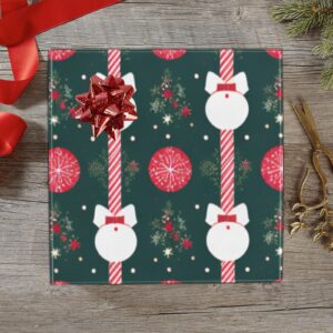 Wrapping
Paper Gift Wrap – White Ornaments – 1, 2, 3, 4 or 5 Rolls Gifts/Party/Celebration Birthdays