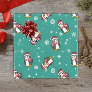 Wrapping
Paper Gift Wrap – Holiday Penguin – 1, 2, 3, 4 or 5 Rolls Gifts/Party/Celebration Birthday present paper