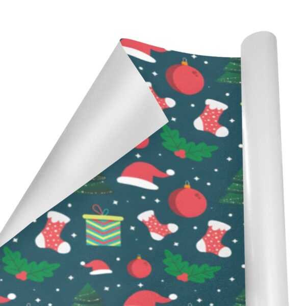 Wrapping
Paper Gift Wrap – Holiday Hats and Stockings – 1, 2, 3, 4 or 5 Rolls Gifts/Party/Celebration Birthday present paper 2