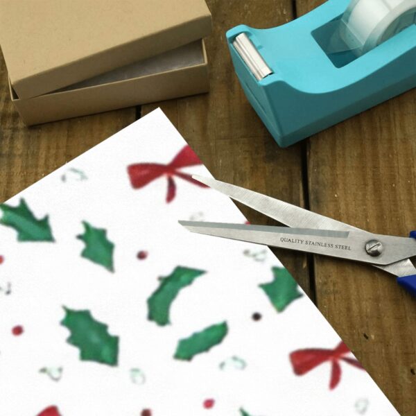 Wrapping
Paper Gift Wrap – Christmas Holly Bows – 1, 2, 3, 4 or 5 Rolls Gifts/Party/Celebration Birthday present paper 4