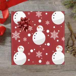 Wrapping
Paper Gift Wrap – Red Snowman – 1, 2, 3, 4 or 5 Rolls Gifts/Party/Celebration Birthday present paper