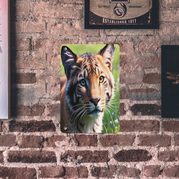 Metal Wall Art Print – Le Tigre – 8×12 Metal Tin Sign 8"x12"(Made in Queen) Artwork Artwork Sign 6