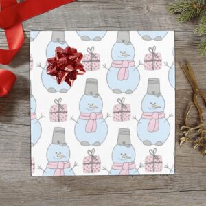 Wrapping
Paper Gift Wrap – Christmas Holiday Snowman – 1, 2, 3, 4 or 5 Rolls Gifts/Party/Celebration Birthday present paper