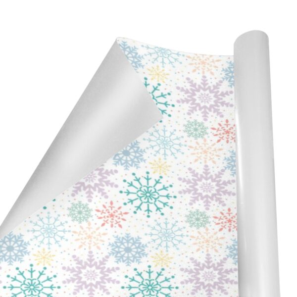 Wrapping  Paper Gift Wrap – Pastel Snow – 1, 2, 3, 4 or 5 Rolls Gifts/Party/Celebration Birthday present paper 2
