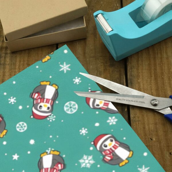 Wrapping
Paper Gift Wrap – Holiday Penguin – 1, 2, 3, 4 or 5 Rolls Gifts/Party/Celebration Birthday present paper 4