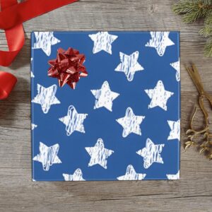 Wrapping
Paper Gift Wrap – Blue Stars – 1, 2, 3, 4 or 5 Rolls Gifts/Party/Celebration Birthday present paper