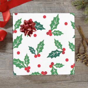 Wrapping
Paper Gift Wrap – Holly Berry – 1, 2, 3, 4 or 5 Rolls Gifts/Party/Celebration Birthday present paper