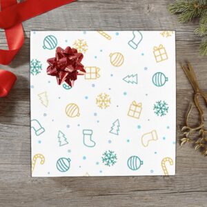 Wrapping
Paper Gift Wrap – Christmas Pattern – 1, 2, 3, 4 or 5 Rolls Gifts/Party/Celebration Birthday present paper