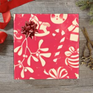 Wrapping
Paper Gift Wrap – Red Vintage Christmas – 1, 2, 3, 4 or 5 Rolls Gifts/Party/Celebration Birthday present paper