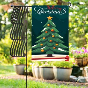 Linen Garden Flag Banner – Christmas
Winter  – Blue Tree 12″x18″   Garden Banner Flags Decorative Yard
