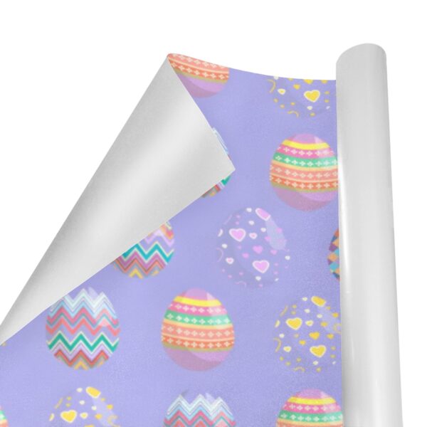 Wrapping  Paper Gift Wrap – Purple Easter Eggs – 1, 2, 3, 4 or 5 Rolls Gifts/Party/Celebration Birthday present paper 2