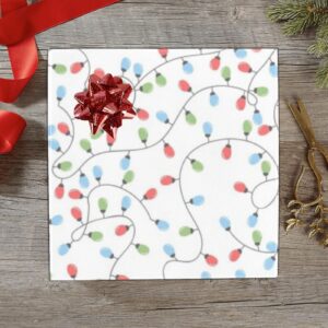 Wrapping
Paper Gift Wrap – Holiday Lights – 1, 2, 3, 4 or 5 Rolls Gifts/Party/Celebration Birthday present paper