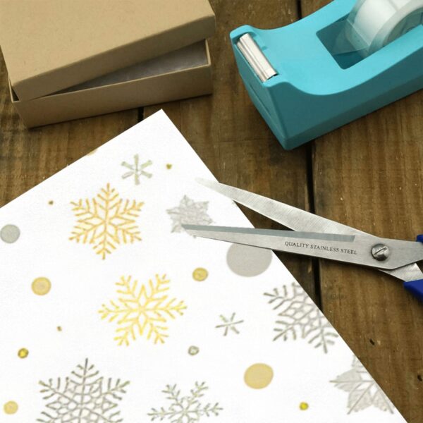 Wrapping
Paper Gift Wrap – Stars and Flakes – 1, 2, 3, 4 or 5 Rolls Gifts/Party/Celebration Birthday present paper 4