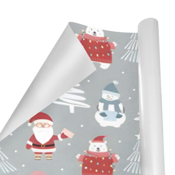 Wrapping
Paper Gift Wrap – Grey Santa Bear – 1, 2, 3, 4 or 5 Rolls Gifts/Party/Celebration Birthday present paper 2