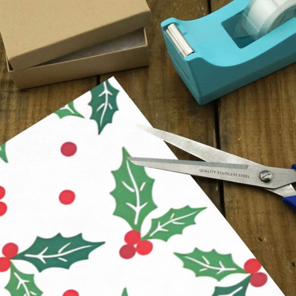 Wrapping
Paper Gift Wrap – Holly Berry – 1, 2, 3, 4 or 5 Rolls Gifts/Party/Celebration Birthday present paper 4