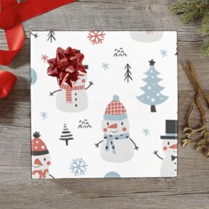 Wrapping
Paper Gift Wrap – Christmas Snowman Friends – 1, 2, 3, 4 or 5 Rolls Gifts/Party/Celebration Birthday present paper