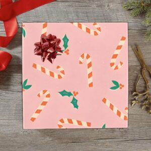 Wrapping
Paper Gift Wrap – Pink Candy Cane – 1, 2, 3, 4 or 5 Rolls Gifts/Party/Celebration Birthday present paper